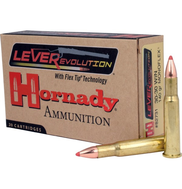 Hornady LeveRevolution 30-30 Win 140 Gr Monoflex Hornady LeveRevolution 30-30 Win 140 Gr Monoflex