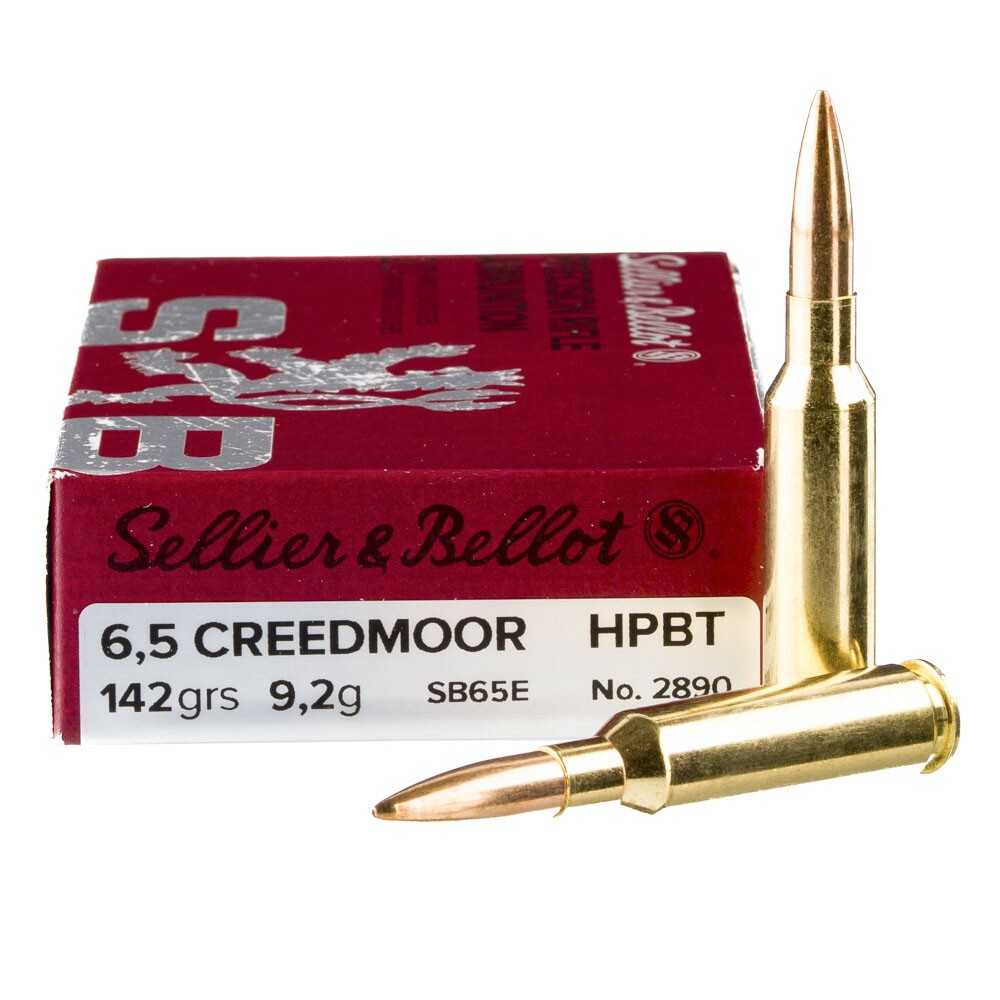 Sellier & Bellot 6.5 Creedmoor 142 Gr Match HPBT Sellier & Bellot 6.5 Creedmoor 142 Gr Match HPBT