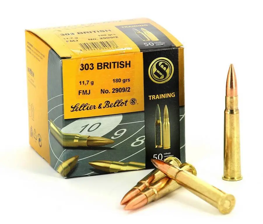 SELLIER & BELLOT .303 BRITISH 180GR FMJ SELLIER & BELLOT .303 BRITISH 180GR FMJ