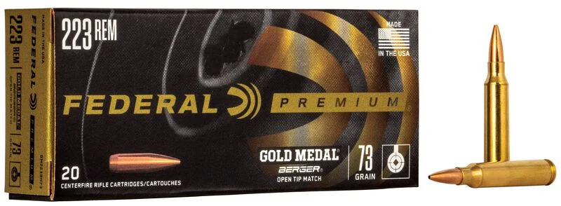 FEDERAL GOLD MEDAL 223 REM FEDERAL GOLD MEDAL 223 REM