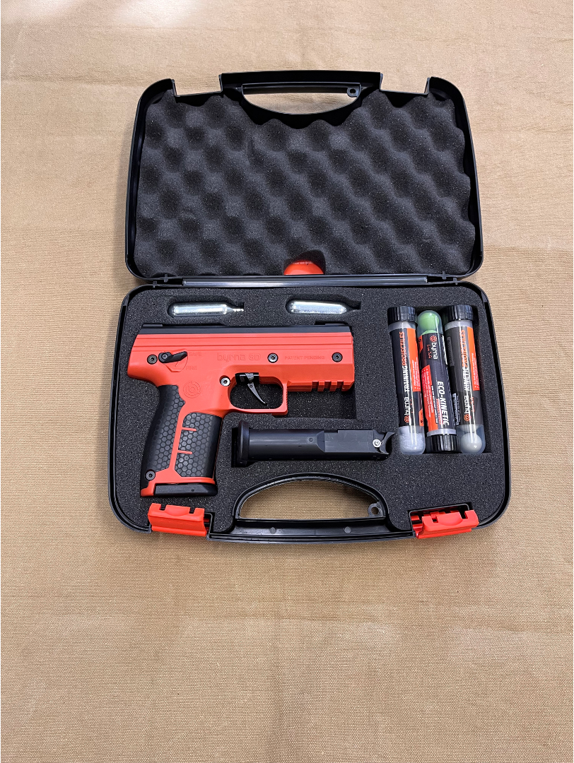 Byrna Self Defense Kinetic Pistol and Rubber Bullets Byrna Self Defense Kinetic Pistol and Rubber Bullets