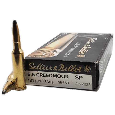 Sellier and Bellot 6.5 Creedmoor 131 Gr Sp Sellier and Bellot 6.5 Creedmoor 131 Gr Sp