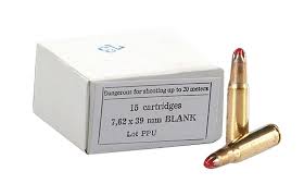 PPU 7.62X39 Blanks Box Of 15